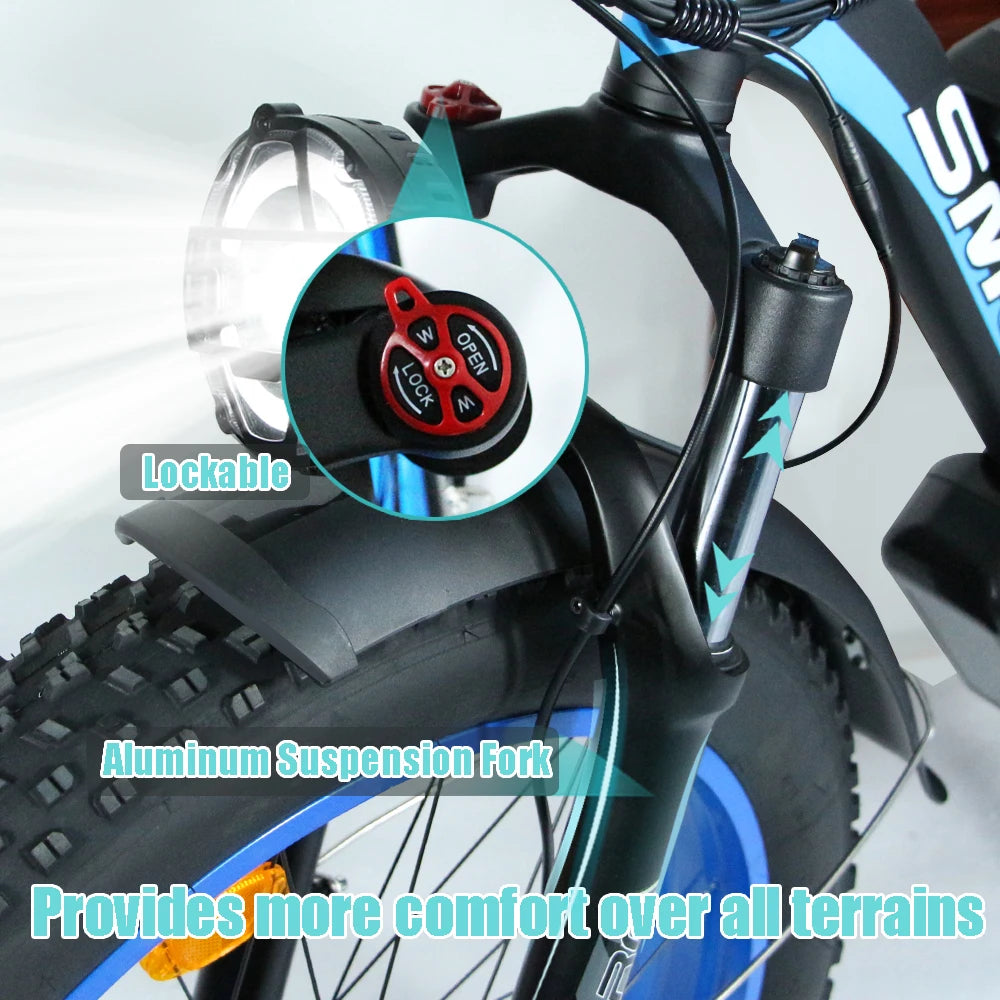 Fast Delivery Ebike Electric Bike Adult US Warehouse Electric City Bike Off Road Snow Beach Cruiser 1000W 48V 16Ah E Bicycles