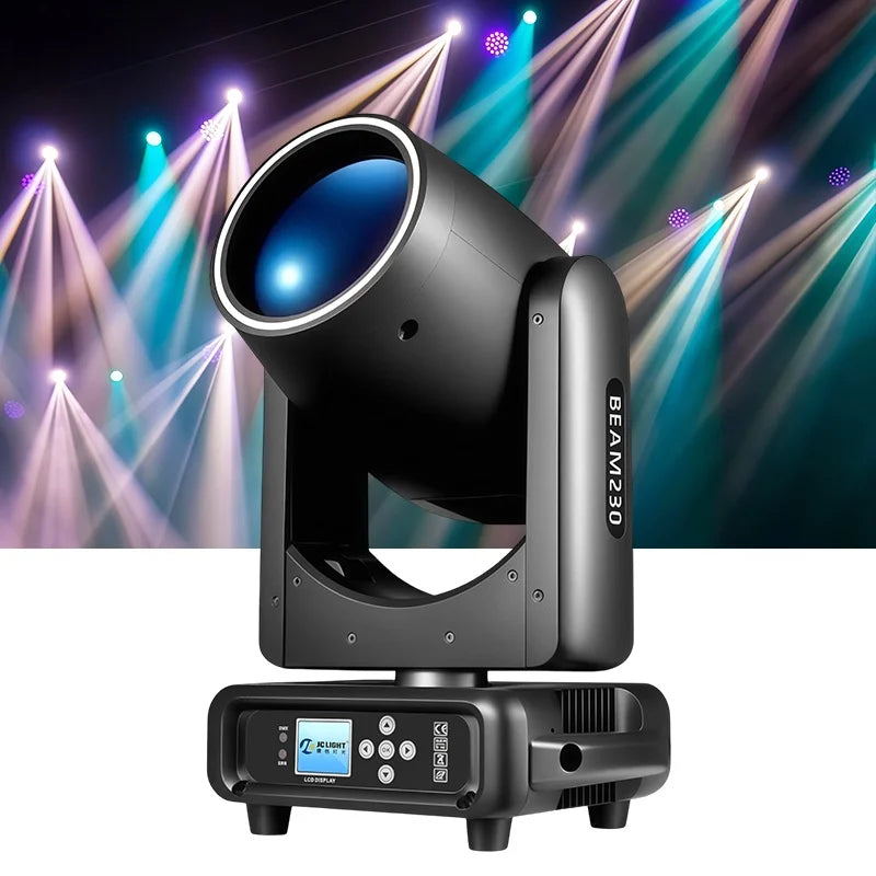 400W Beam MovingHead Ktv Nightclub Move Head Disco Stage Light with Ring/Strip/Halo Light