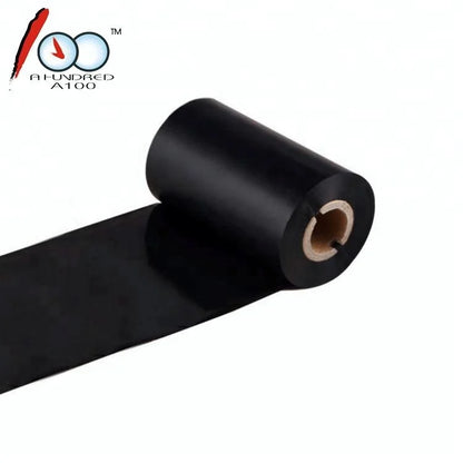 110mm * 300m Enhanced Wax Thermal Transfer Ribbon Barcode Thermal Ribbon Label Printing Ribbon