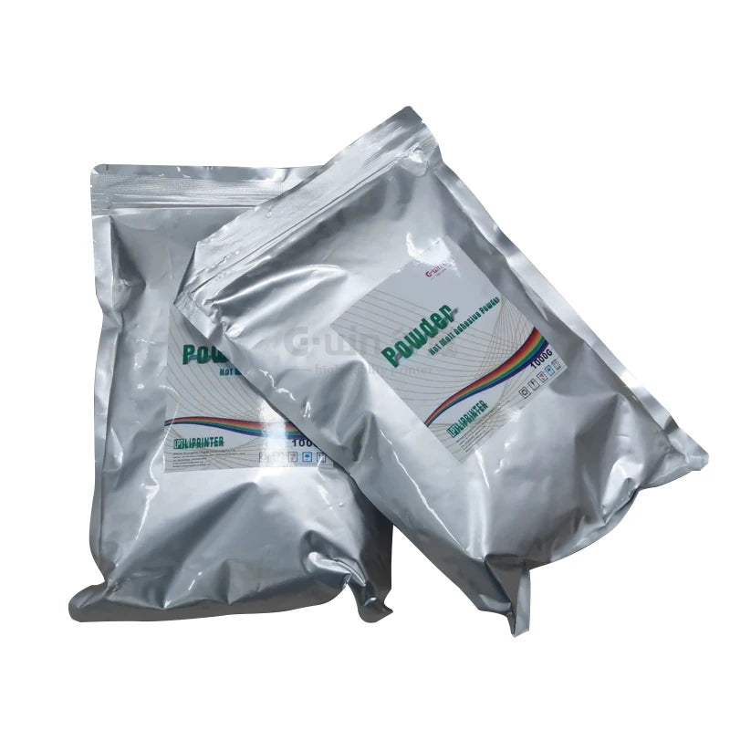 GWIN Hot Melt Powder White for Tshirt  DTF Pet Film Printer Transfer  Adhesive Glue 1Kg/bag 100% Tpu Powder