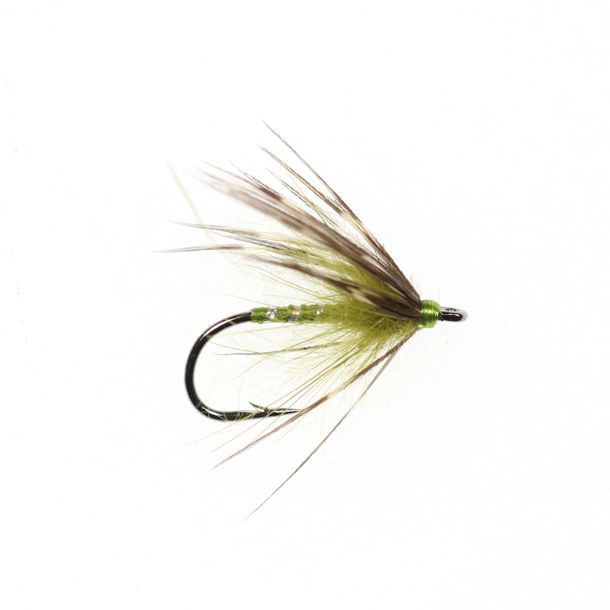 Vampfly 8PCS Size #12 Tenkara Nymph Wet Fly Trout Fishing Fly Soft Hackle Spider Trout Flies Bait Lures Black Orange Yellow