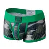 For Camouflage Print Color-Block Briefs Knitted Breathable Quick Dry Anti-Bacterial Low Rise Men's Underwear
