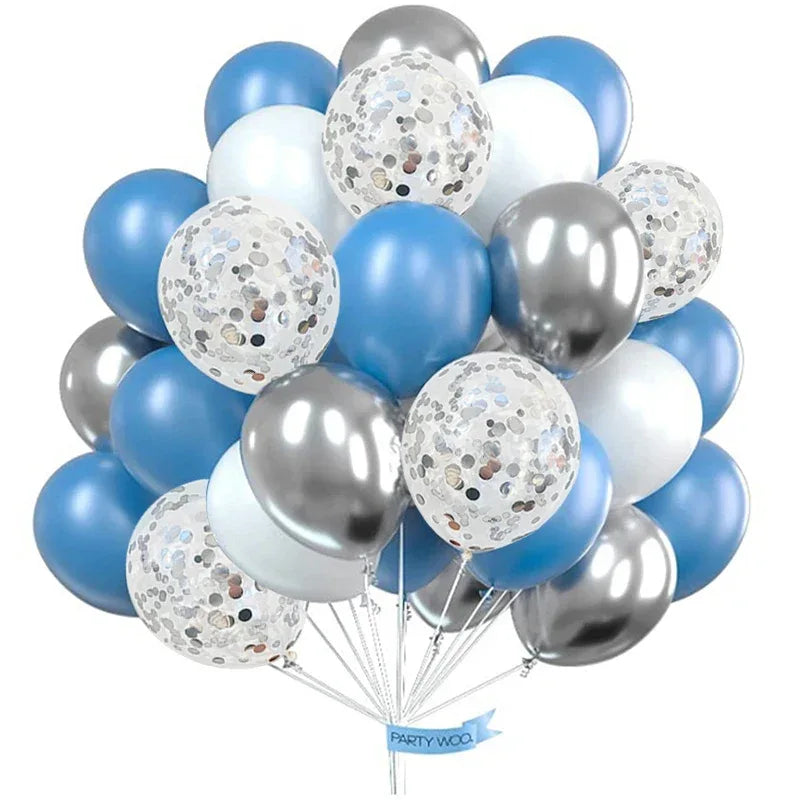 30pcs Globos Confetti Latex Balloons Wedding Decoration Baby Shower Birthday Party Decor Clear Air Balloons Valentine's Day