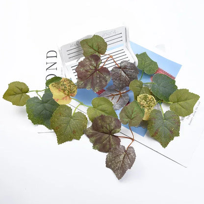30/100 pcs Silk Maple Leaf Wedding Bridal Accessories Clearance Christmas Home Decoration Diy Gift Artificial Plants Wholesale