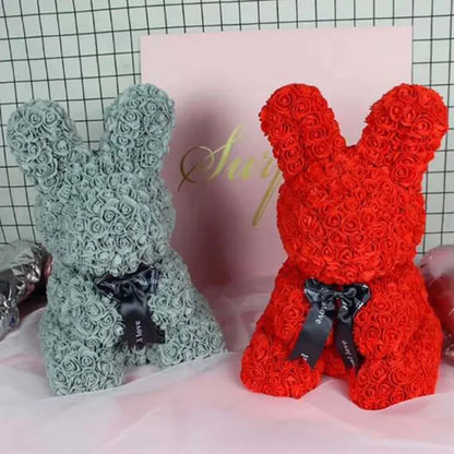Modelling Polystyrene Styrofoam Foam Rabbit Mold Rose Rabbit Craft DIY Wedding Party Valentine's Day Decoration Supplies Gifts