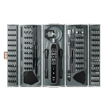 JAKEMY JM-8193 180-in-1 Electric Mini Precision Screwdriver Toolkit Multifunctional for Repair Phone Camera Mini Electronics