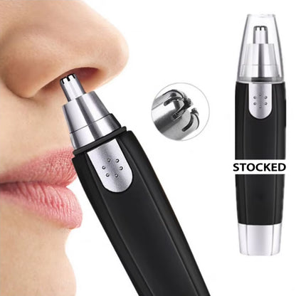 Electric Nose Hair Trimmer Implement Shaver Facial Nose Hair Scissors Neck Eyebrow  Shaver Men Women Clean Trimer Razor Remover