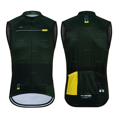 2023 Autumn Cycling Clothing Sleeveless Cycling Vest Mtb Sports Team Bicycle Jerseys Ultralight Jackets Unisex Cycling Clothes
