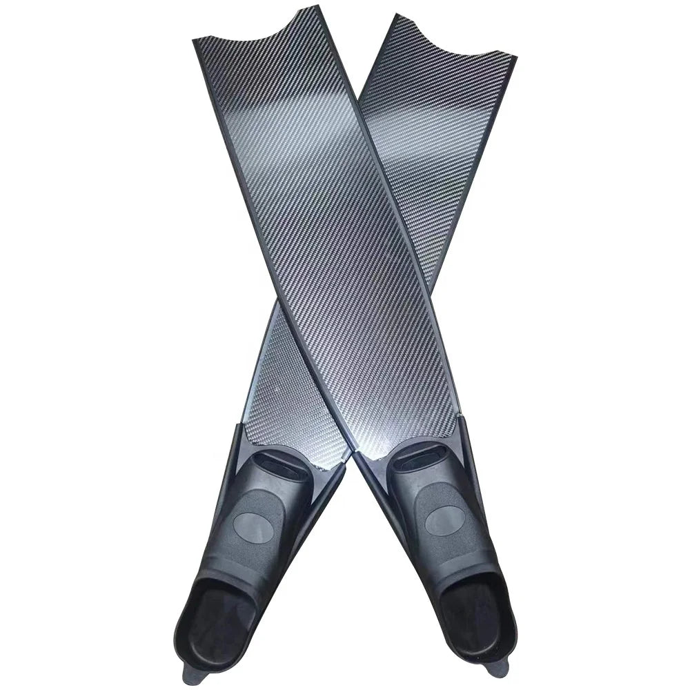 Carbon Fiber Custom Handcrafted Freediving Spearfishing Sea Fins Blades