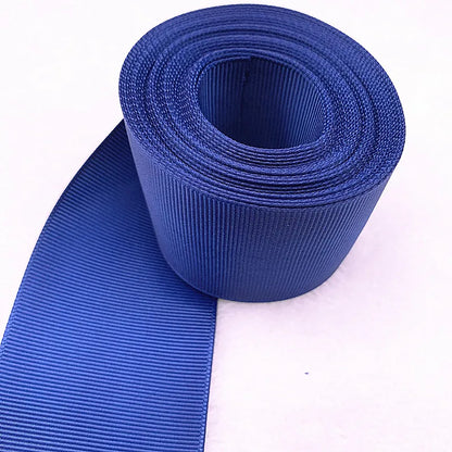 5yards 10/15/25/38/50mm Grosgrain Satin Ribbons for Wedding Christmas Party Decorations DIY Bow Craft Ribbons Supplies