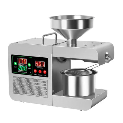 X8S Small Peanut/olive/coconut Oil Expeller Machine Mini Oil Pressing Machine for Home Use