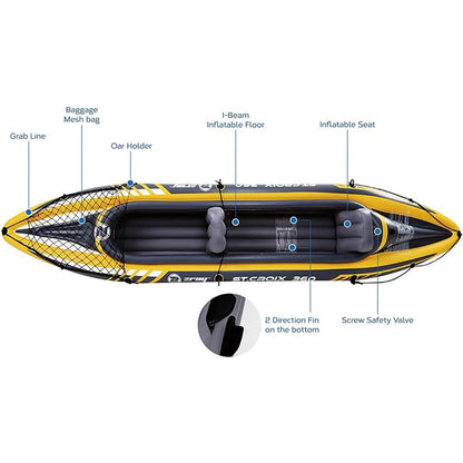 Cheap Price High Quality Inflatable Two Person PVC Kayak