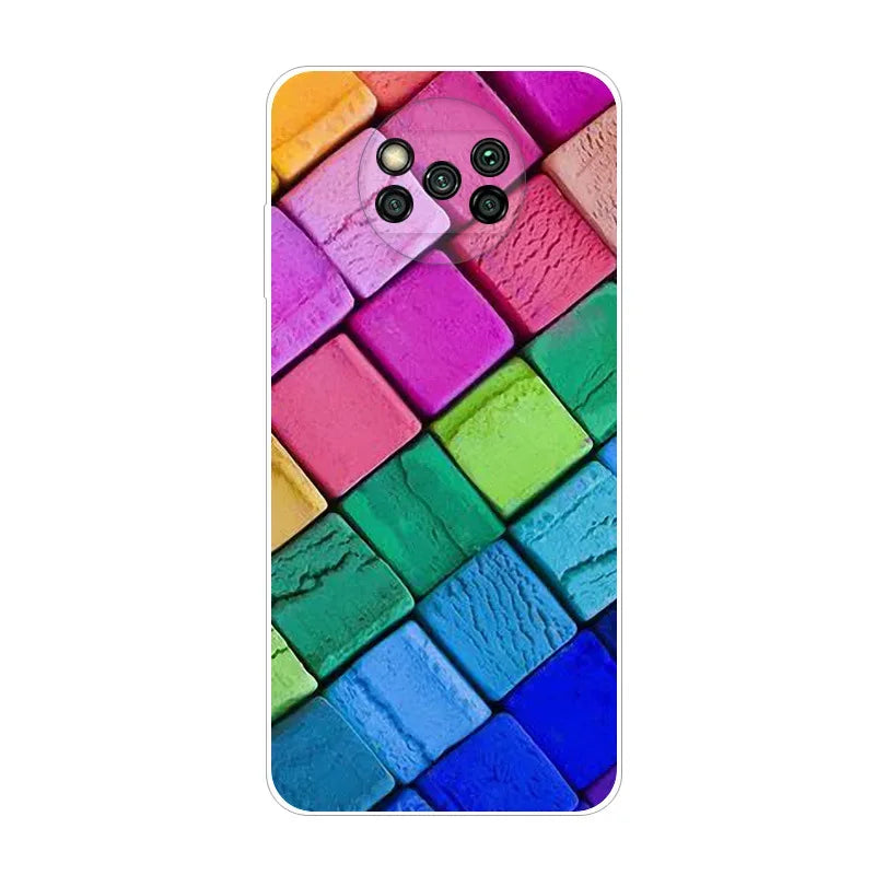 Phone Case For Poco X3 Pro Cover TPU Coque Cool Slim Clear Covers for Xiaomi Poco X3 NFC Case PocX3 X 3 Silicon Funda Cartoon