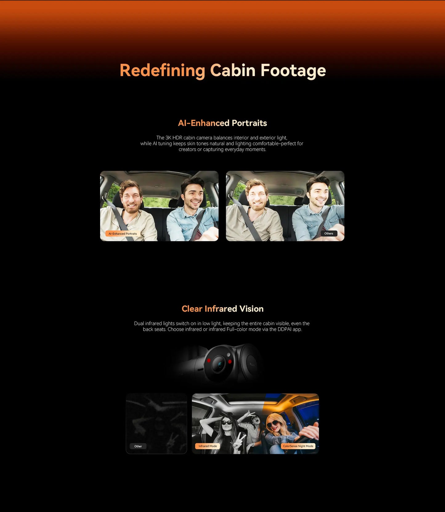 DDPAI Z90 Master/Z90 Pro /Z90  Series Flagship Dual Lens Triple Vision Car Dash Cam Video Recorder ADAS WDR Loop Recording Touch
