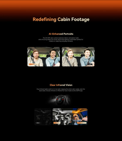 DDPAI Z90 Master/Z90 Pro /Z90  Series Flagship Dual Lens Triple Vision Car Dash Cam Video Recorder ADAS WDR Loop Recording Touch