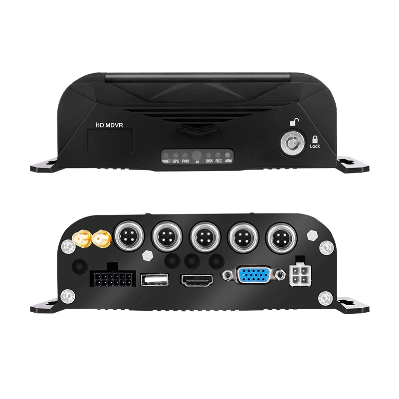 4CH 8CH 720P 1080P Mobile DVR  Support / Optional 3G 4G WiFi GPS MDVR with Car/Bus/Truck/Vehicles Camera Recorder Waterproof