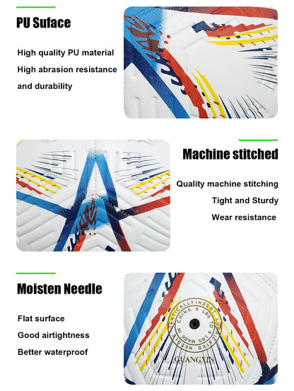 Cheap Price Soccer Ball Factory Machine Stitched Football PU Material Size 5 Training Soccer Football Ball Official Match Game