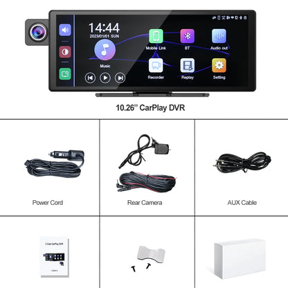 Portable 3 Channels Carplay Screen 10 Inch Suit for All Car Car Multimedia Bluetooth CarPlay Touch Screen Car Radio