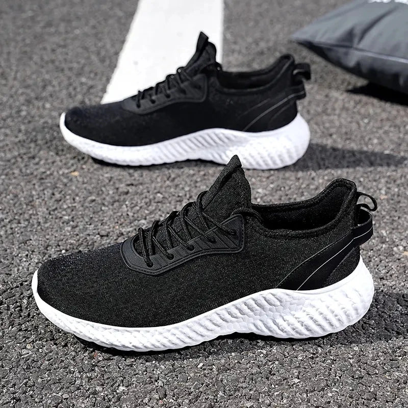 New Fashionable Sports High Quality Sports Safety  Shoes Lightweight Breathability Men Running Shoes