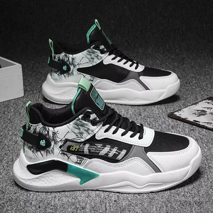 New Spring Sports Leisure Running Tall Men's Basketball Shoes Mens Causal Shoes
