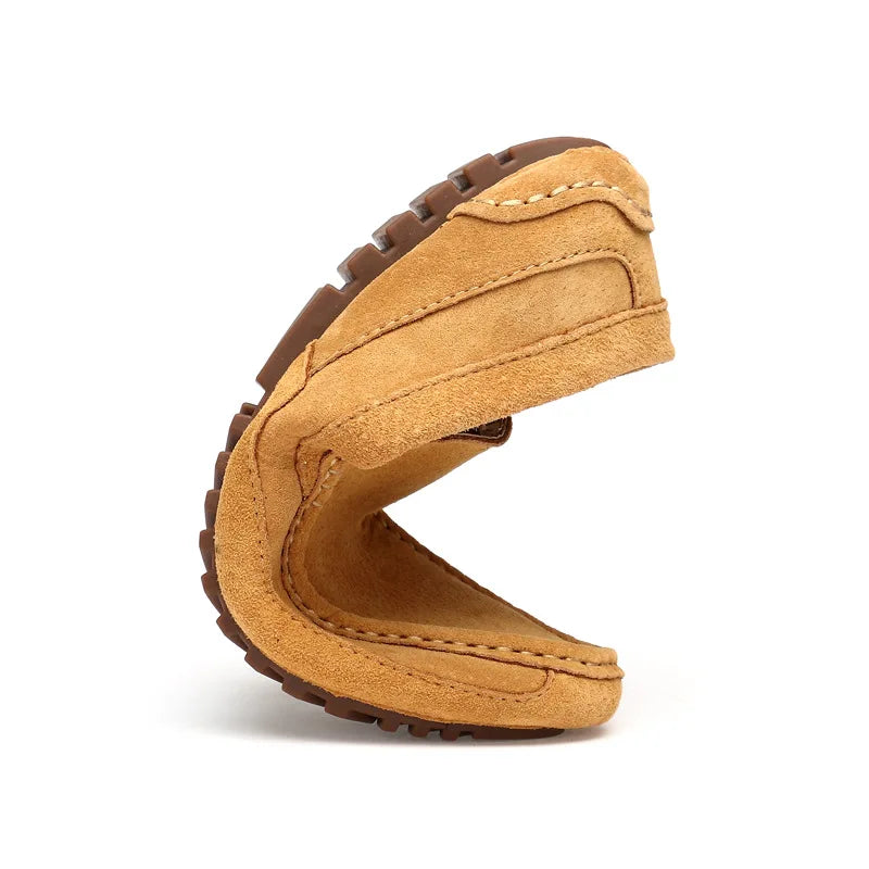 Suede Leather Man Loafers Luxury 2021 Casual Shoes For Men Boat Shoes Handmade Men Slipon Driving Shoes Male Moccasins Zapatos99