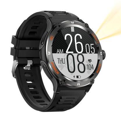 KT76 Da Fit Sport Smart Watch for Men 2024 High Quality 1.53\" HD Music Control Blood Pressure Heart Monitor Silicone Magnetic