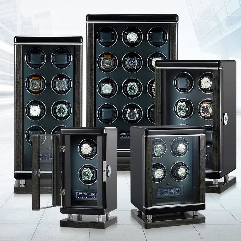 Hot Sale Luxury  Watch Organizer Box Anti-theft for Automatic Mechanical Watch