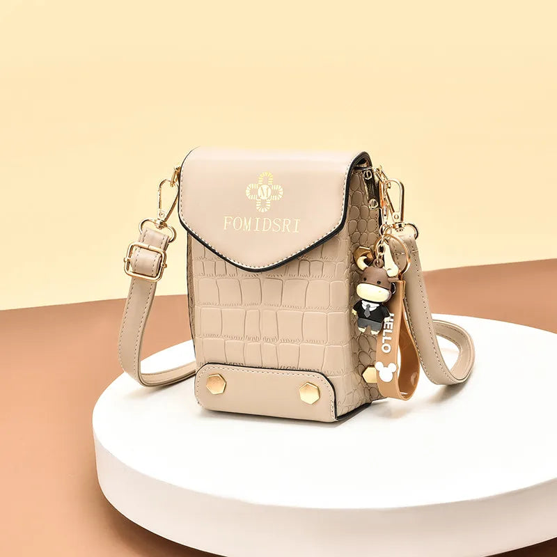 2023 Mini Small Exquisite Cute Portable Cross Body Fashion Advanced Versatile Women'S One Shoulder Mobile Bag