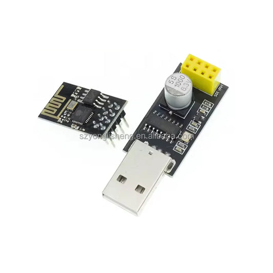 Stock ESP01 Programmer Adapter ESP-01 ESP-01S Adaptater ESP8266 CH340G USB to ESP8266 Serial Wifi Module by PDG ibma
