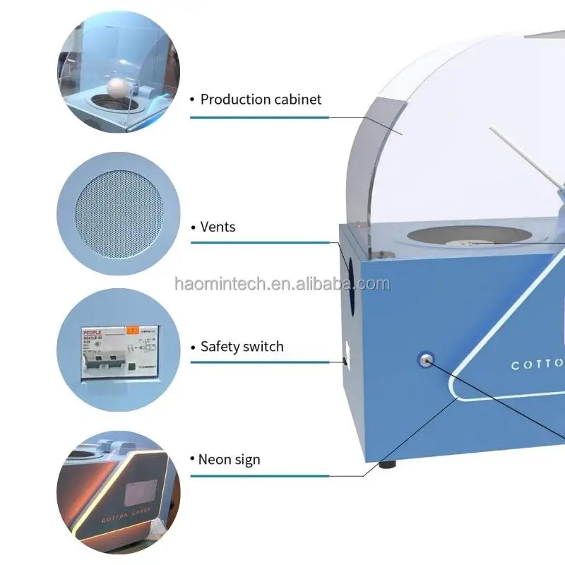Commercial Mini Version Semi-automatic High Quality Cotton Candy Vending Machine