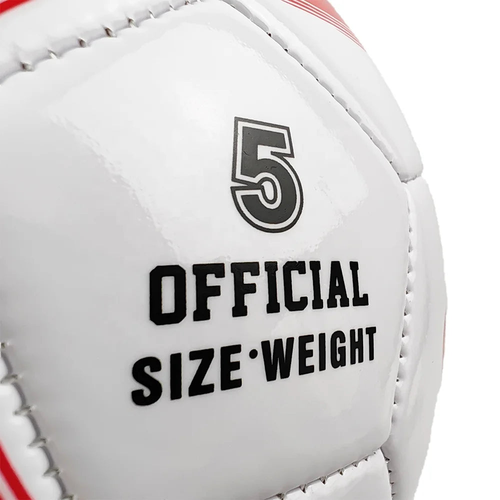 Professional Training Wholesale Soccer Ball High Quality PVC Size 5 Machine Stitched Leather & Rubber Material