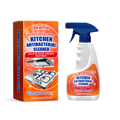 Jakehoe Kitchen Spray Cleaner Gel-Shaped Stove Hood Cleaning Oil and Dirt Removal Agent