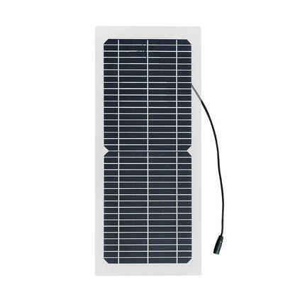 18V 10W Solar Panel Charger Complete Outdoor Camping Mountaineering Travel Solar kit Portable Power Supply For Phone Charging