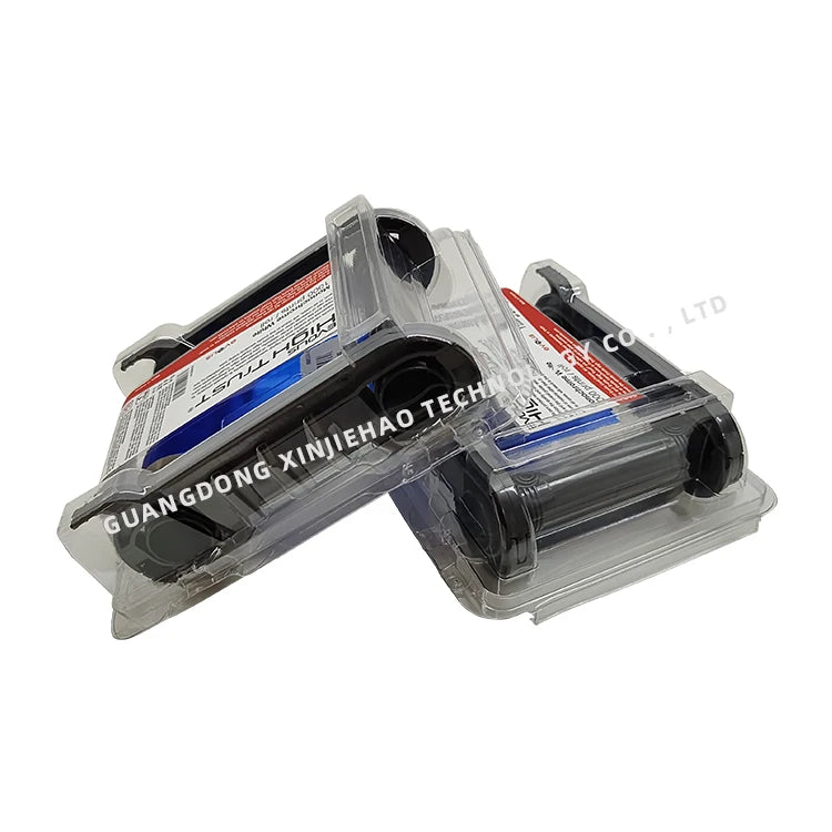 Original  RCT023NAA Black Monochrome Ribbon for Primacy Zenius Elypso Edikio FLEX Duplex ID Card Printer