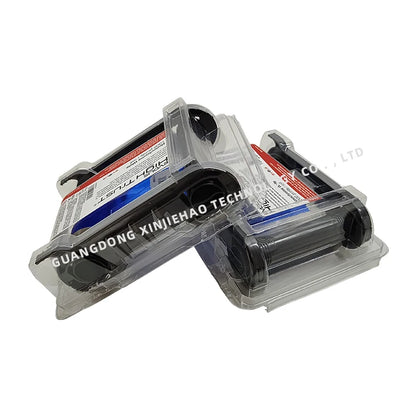 Original  RCT023NAA Black Monochrome Ribbon for Primacy Zenius Elypso Edikio FLEX Duplex ID Card Printer