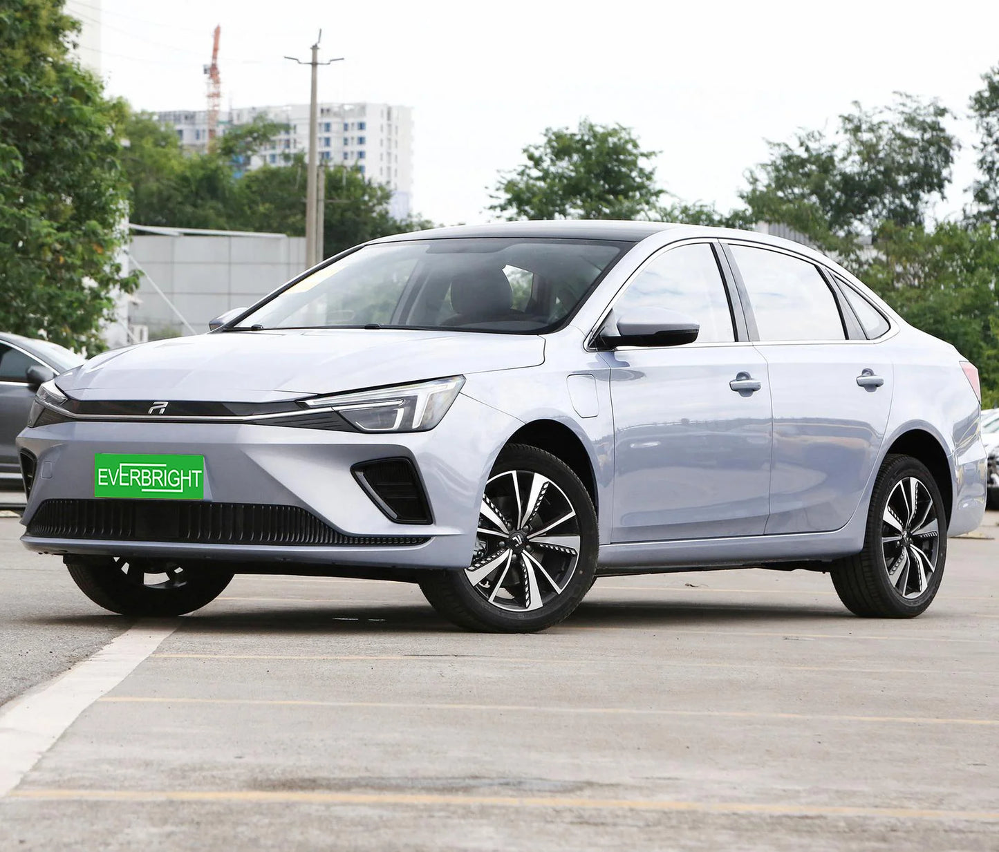 2022 Blue New Roewe Rising Auto ER6  Electric Car/Sedan with Very Long Charging Range, Equipped with the Driving Recorder