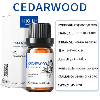 HIQILI Best Essential Oils ,100% Pure Nature for Aromatherapy | Humidifier, Massage,Diffuser, Skin & Hair Care,Perfume DIY-10ML