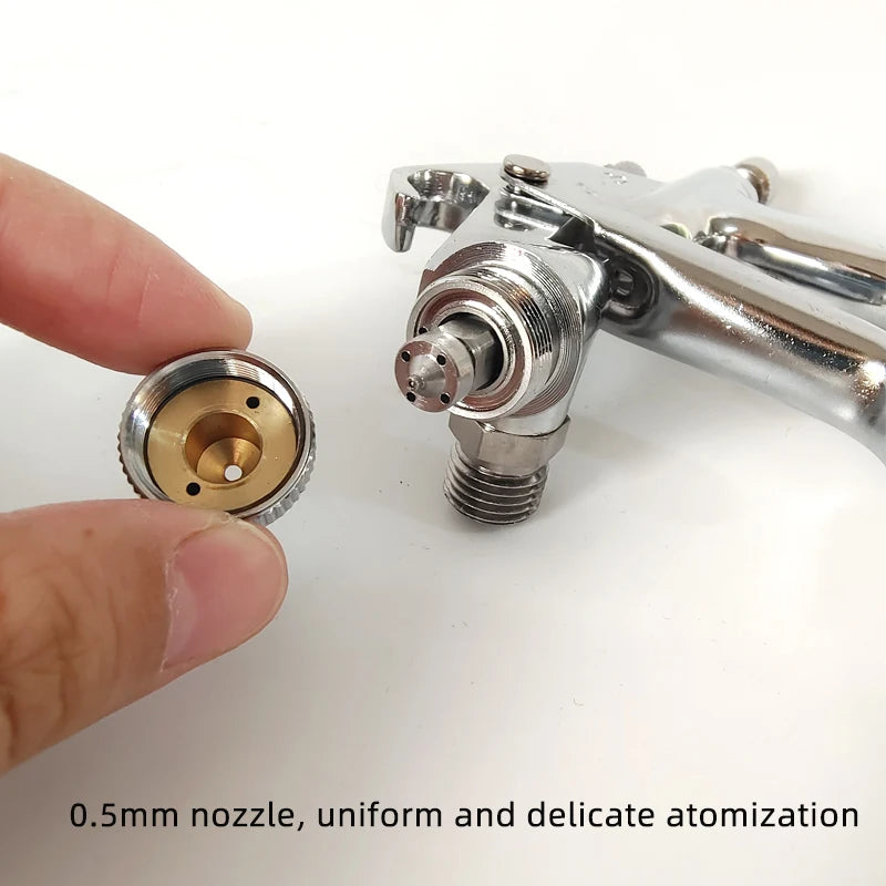 Small Caliber Paint Spray Gun V3 Pneumatic Spray Gun Arts and Crafts Spraying 0.5/0.8 Caliber Automotive Interior