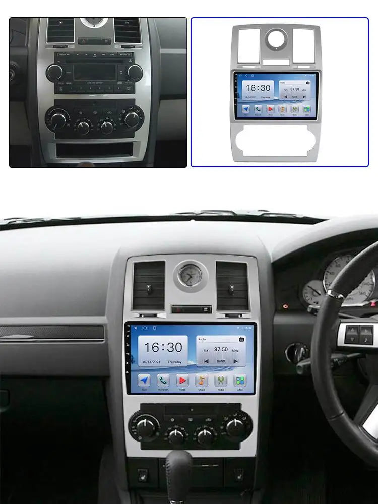 Android 15  Car Radio GPS Palyer for for Chrysler 300C 2005 -2007 Carplay Multimedia Video Stereo Head Unit Touch Screen