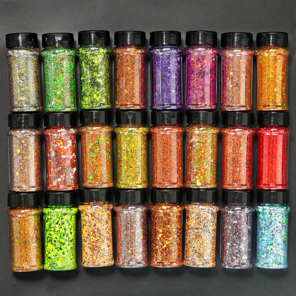 Free Shipping 2oz Shaker Bottle Jars Christmas Chunky Mix Glitter for Snow Globe Tumbler Cups