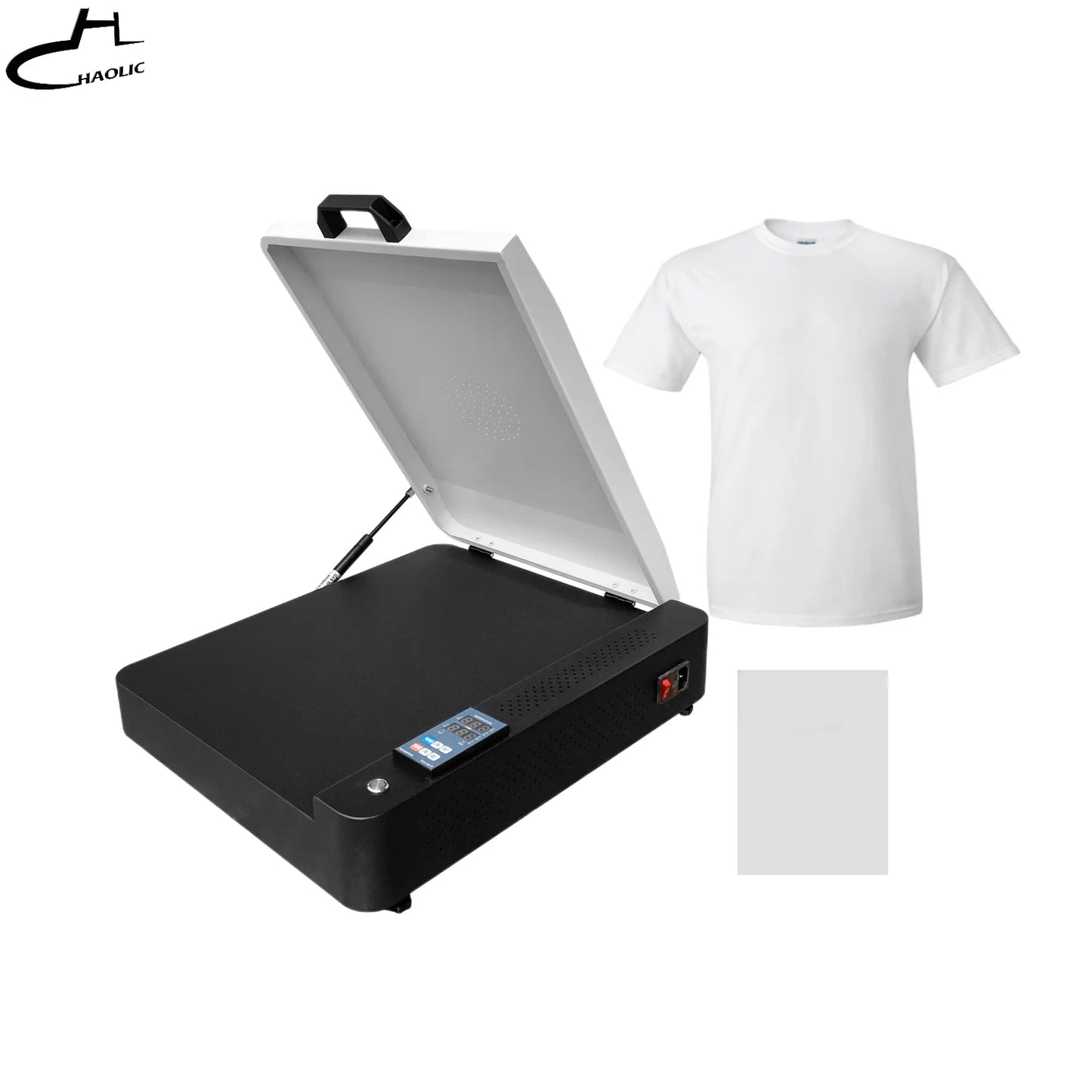 New Arrival Haolic A3 DTF Oven Temperature Control 50s Fast Drying Roll-To-Roll Printer for T-Shirt Powder Curing Heat Transfer