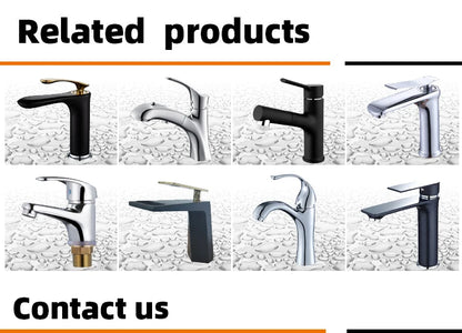 Golden Brushed Color SUS304 Stainless Steel Basin Faucet Single Lever Hand Wash Basin Faucet