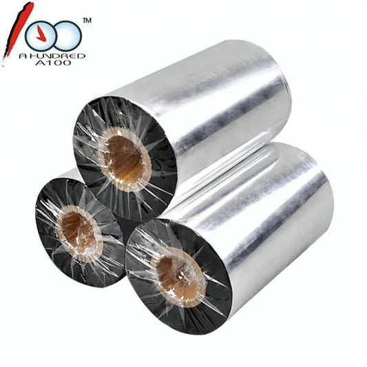 110mm * 300m Enhanced Wax Thermal Transfer Ribbon Barcode Thermal Ribbon Label Printing Ribbon by PDG ibma
