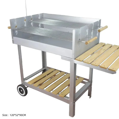 Bbq Pod Charcoal Commercial Bbq Smoker Buiten Keuken Stainless Steel Bbq Grill Donut Boat Portable Charcoal Bbq Grill Boat Set