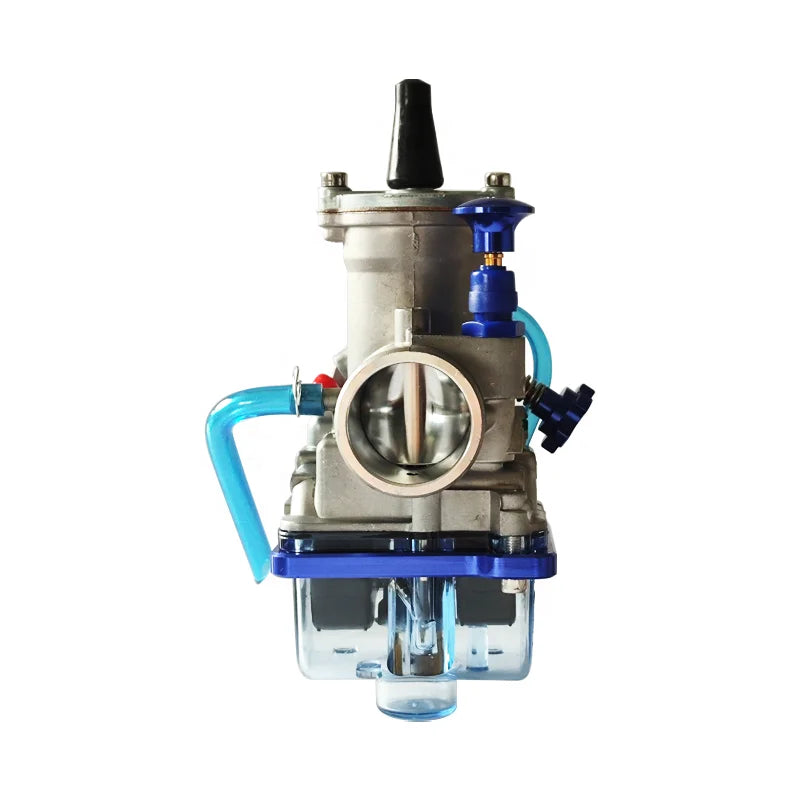 PWK Motorcycle Carburetor 24 26 28 30 32 34mm Universal Racing Carburetor with Power Jet for 2/4-Stroke Engine Motorcycle ATV