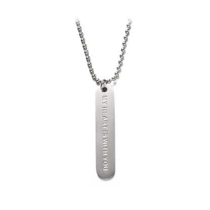 High-quality Stainless Steel Jewelry Trendy Minimalist Vintage Fashion Stainless Steel Custom Jewelry Wholesale Necklace