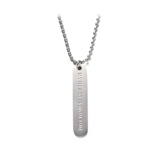High-quality Stainless Steel Jewelry Trendy Minimalist Vintage Fashion Stainless Steel Custom Jewelry Wholesale Necklace