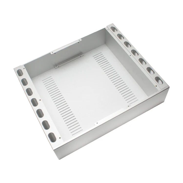 KYYSLB 430*358*100MM Amplifier Chassis Class a DIY Box CNC Enclosure All Aluminum Alloy Sound Audio Speaker Amplifier Case Shell