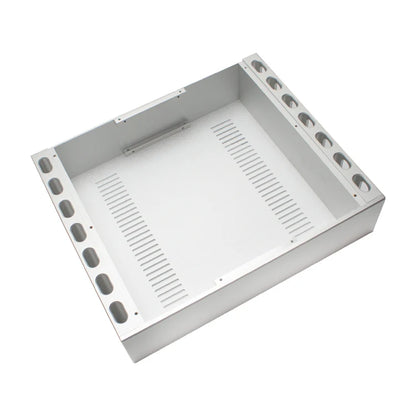 KYYSLB 430*358*100MM Amplifier Chassis Class a DIY Box CNC Enclosure All Aluminum Alloy Sound Audio Speaker Amplifier Case Shell
