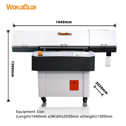 Factory Supply 90x60cm Flatbed UV Printer Camera Scanning 3 Heads Eps I3200-U1 Digital Printer With Smart Scanning Option